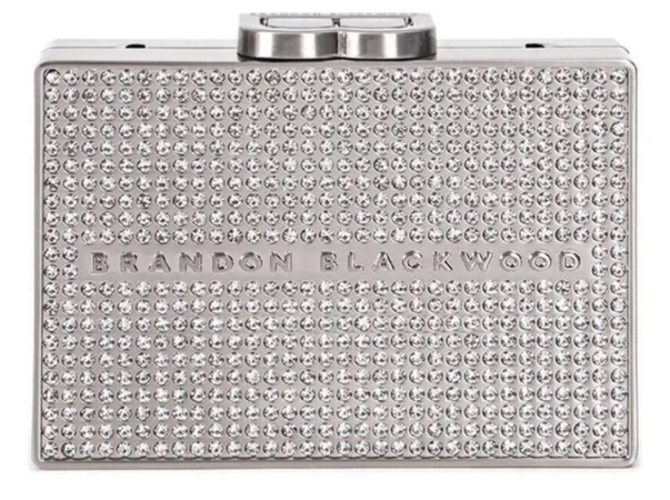 Brandon Blackwood crystal card case