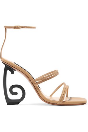 Jacquemus | Espiral leather sandals | NET-A-PORTER.COM