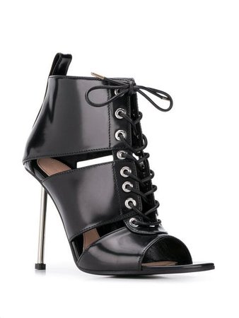 Alexander McQueen lace-up Boot Sandals - Farfetch