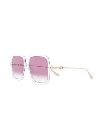 Dior Eyewear Dior Link 1 sunglasses pink DIORLINK1 - Farfetch