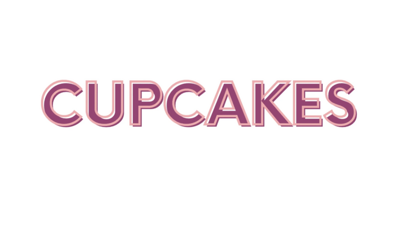 word cupcake