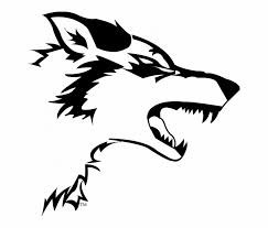 easy simple wolf drawing - Google Search