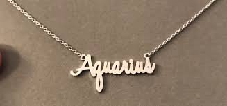 Aquarius necklace - Google Search