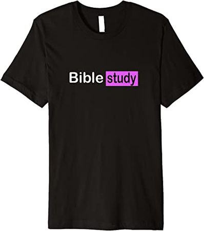 Bible Study Premium T-Shirt