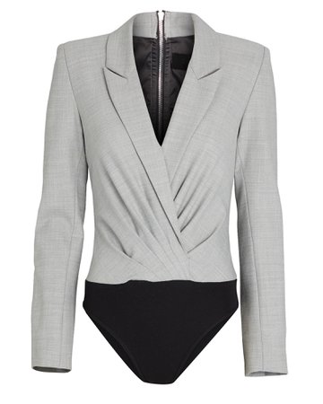 RtA Maryse Blazer Bodysuit | INTERMIX®