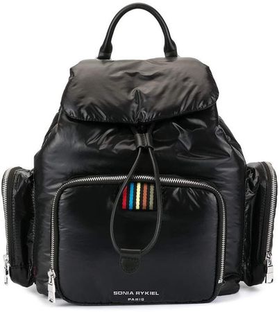 multi-pocketed backpack