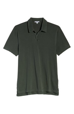 James Perse Slim Fit Sueded Jersey Polo | Nordstrom