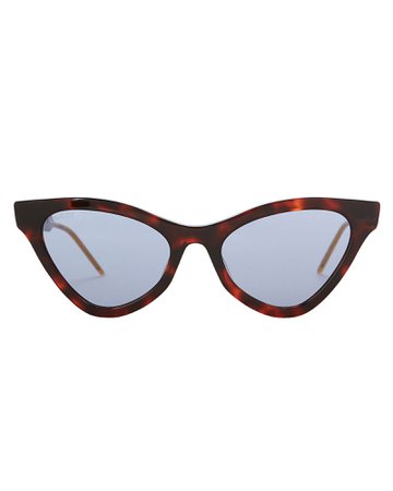 Gucci | Havana Cat Eye Sunglasses | INTERMIX®