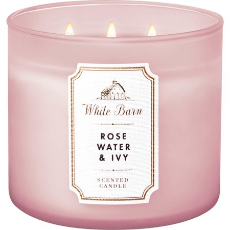 Bath & Body Works White Barn 3 Wick Candle, Rosewater And Ivy | Bath & Body Works | Beauty & Health | Shop The Exchange
