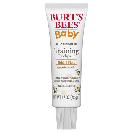 Burt's Bees Infant Training Fluoride Free Toothpaste - 1.7oz : Target