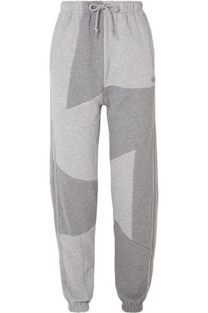 adidas Originals | + Daniëlle Cathari patchwork cotton-terry track pants | NET-A-PORTER.COM