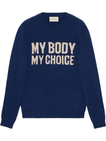 GUCCI My Body My Choice jumper