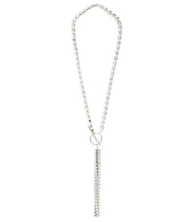 Collier crystal-embellished necklace