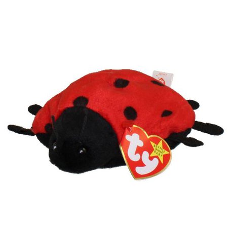 TY Beanie Baby - LUCKY the Ladybug (5 inch): BBToyStore.com - Toys, Plush, Trading Cards, Action Figures & Games online retail store shop sale