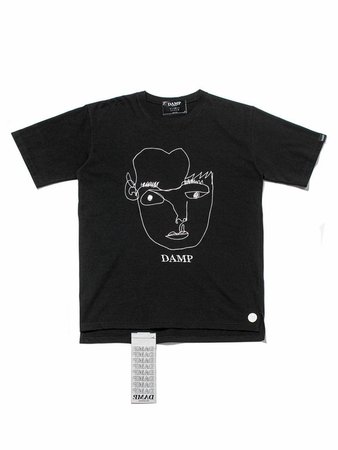 The Face T-shirt 2 Black | W Concept