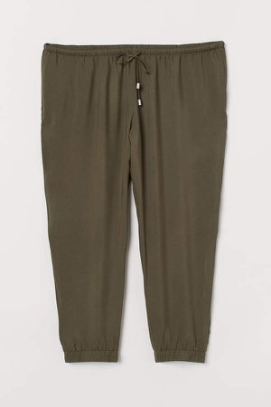 H&M+ Pull-on Pants - Green