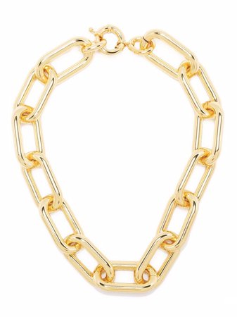 Shop Federica Tosi chunky-chain necklace with Express Delivery - FARFETCH