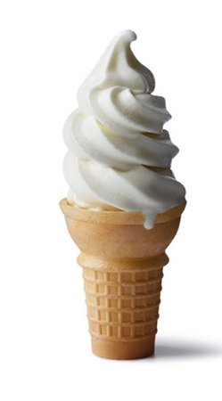 McDonald’s ice cream cone