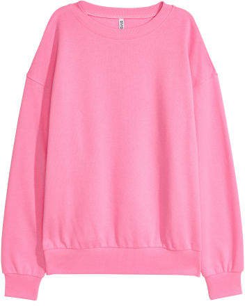 Oversized Sweatshirt - Pink