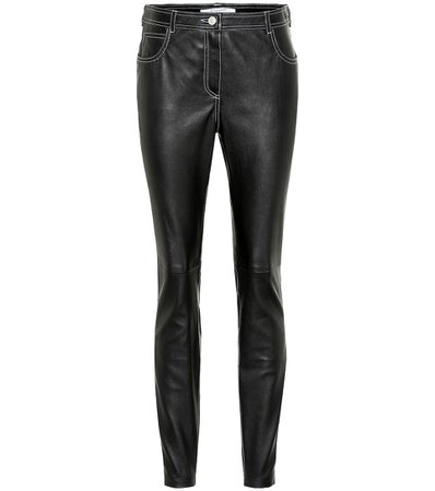 Givenchy Leather Skinny Pants