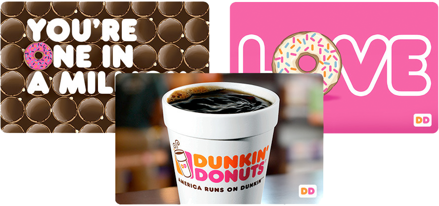 Dunkin Donuts Gift Cards