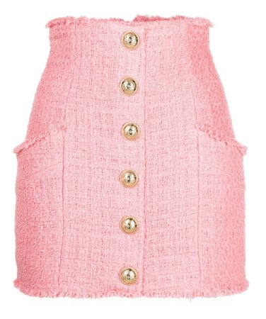 Balmain pink skirt