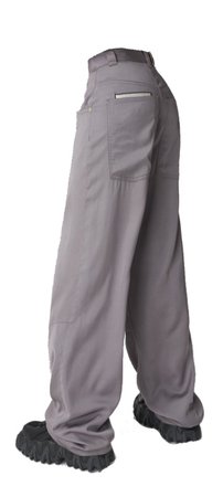 eytys | grey satin trousers