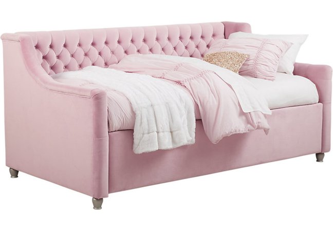 Pink Day Bed