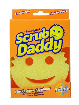 Scrub Daddy -Original Scrub Daddy - Scratch-Free Dish Sponge - BPA Free & Made with Polymer Foam - Stain, Mold & Odor Resistant - Walmart.com