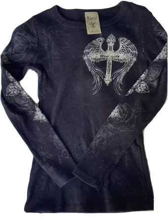 goth long sleeve shirt