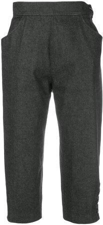 Pre-Owned cropped trousers