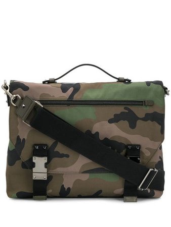 Valentino camouflage messenger bag