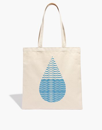 Madewell x charity: water Reusable Canvas Tote Bag