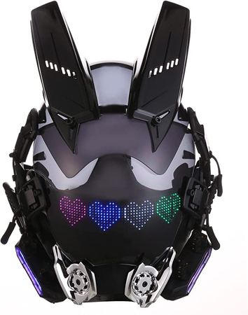Amazon.com: Marikito Cyberpunk Mask Helmet Futuristic Mask Techwear Mask Sci Fi Mask Gothic Mask Halloween Cosplay Costume Mask Suitable For Adult Party… : Clothing, Shoes & Jewelry