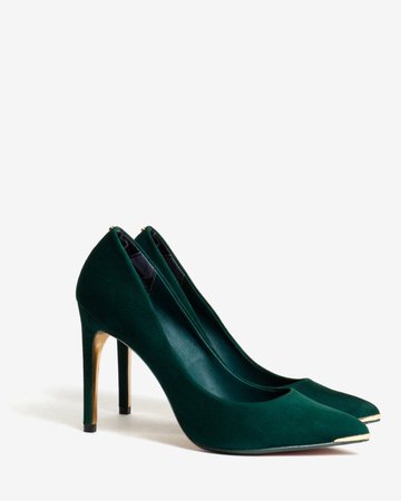 green shoes heel - Google Search
