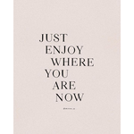 Just enjoy where you are now - Fashion look - URSTYLE