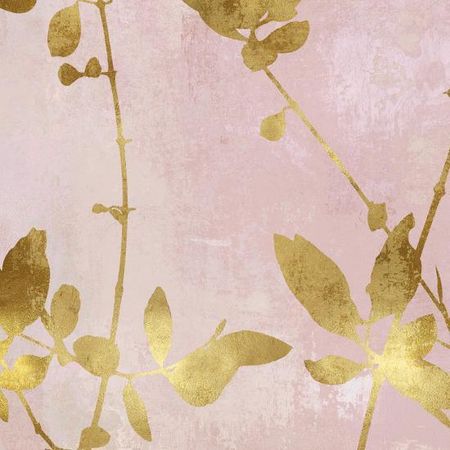 'Nature Gold on Pink Blush III' Art Print - Danielle Carson | Art.com