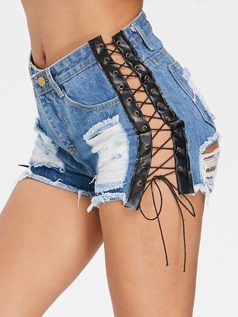 lace up shorts - Google Search