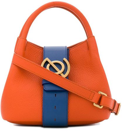 Zoe Baby two-tone tote