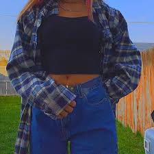 indie kid chequered shirt womams - Google Search