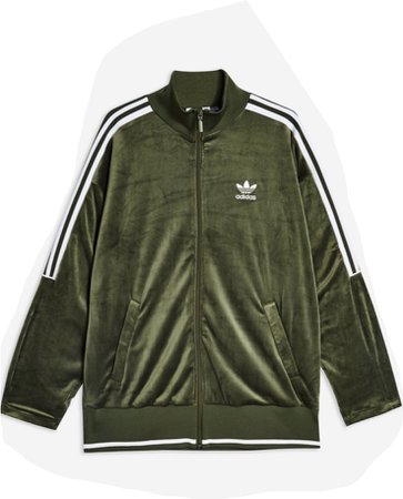 Velour Track Top By Adidas