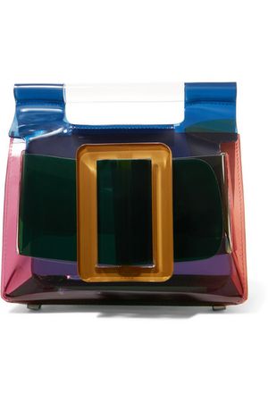 BOYY | Romeo buckled color-block leather and PVC tote | NET-A-PORTER.COM