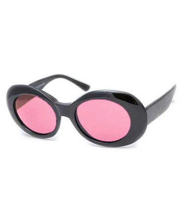 black n pink sunglasses