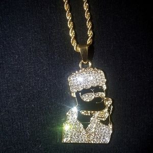 iced out diamond chain - Google Search