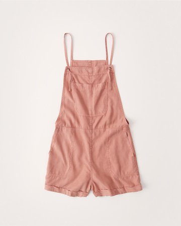Womens Overall Romper | Womens Dresses & Jumpsuits | Abercrombie.com