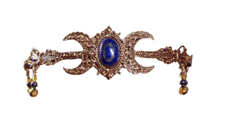 lapis lazuli headband