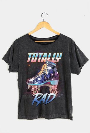Totally Rad Rollerblade Graphic Tee