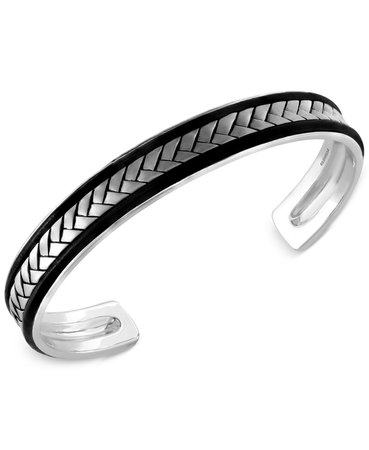 EFFY Sterling Silver Woven Cuff Bracelet