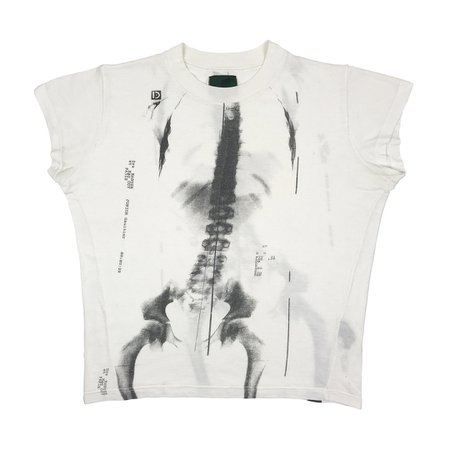@scatterbrain_archives sur Instagram : Jean Paul Gaultier SS1990 X-Ray T-shirt. Size M