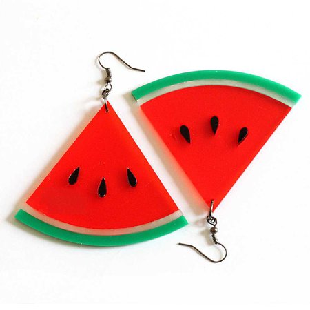 Swank Jewellery — Watermelon Earrings
